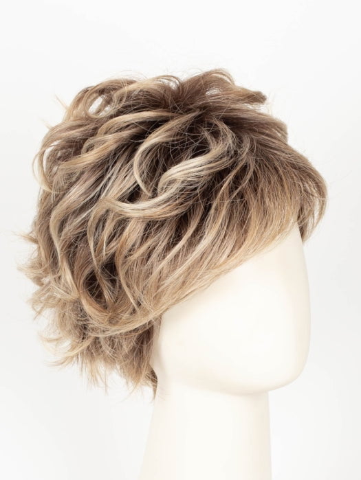 ROSE-GOLD-R | Blonde base with Reddish highlights and roots