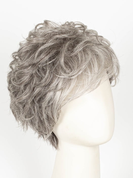 SILVER-STONE | Dark brown base with blend of multi grey shades