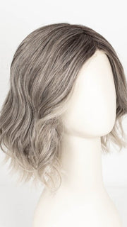 SILVER OYSTER R | Silver and 
Beige blended base with Rich Brown Root tone. Great substitute tone for Blond       