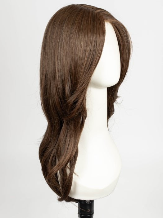 RL6/8 DARK CHOCOLATE | Medium Brown Evenly Blended with Warm Medium Brown