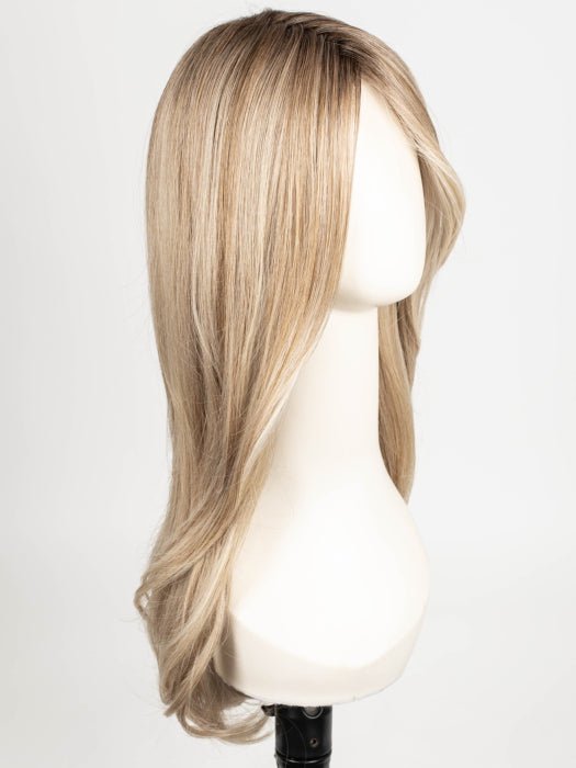 RL19/23SS SHADED BISCUIT | Light Ash Blonde Evenly Blended with Cool Platinum Blonde with Dark Roots
