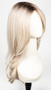 RL16/22SS SHADED ICED SWEET CREAM | Pale Blonde with Slight Platinum Highlighting with Dark Roots