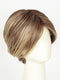 RL12/22SS SHADED CAPPUCCINO | Light Golden Brown Evenly Blended with Cool Platinum Blonde Highlights with Dark Roots