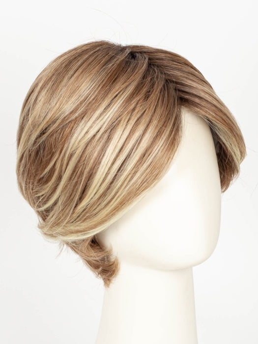 RL14/22SS SHADED WHEAT | Dark Blonde Evenly Blended with Platinum Blonde with Dark Roots