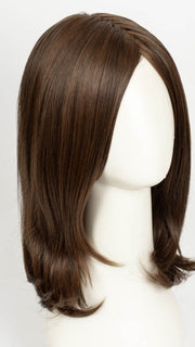 RL6/8 DARK CHOCOLATE | Medium Brown Evenly Blended with Warm Medium Brown