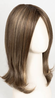 RL11-25SS SHADED HONEY PECAN | Chestnut Brown base blends into multi-dimensional tones of Brown and Golden Blonde