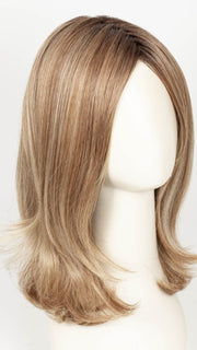 RL14/22SS SHADED WHEAT | Dark Blonde Evenly Blended with Platinum Blonde with Dark Roots