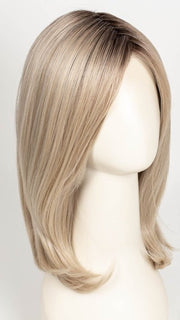 RL16/22SS SHADED ICED SWEET CREAM | Pale Blonde with Slight Platinum Highlighting with Dark Roots
