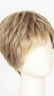 GF14-22SS WHEAT | Dark Blonde Evenly Blended with Platinum Blonde with Dark Roots