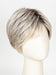 GF19-23SS BISCUIT | Light Ash Blonde Evenly Blended with Cool Platinum Blonde with Dark Roots