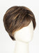 GF8-29SS HAZELNUT | Medium Brown With Ginger Red Highlights & Dark Brown Roots