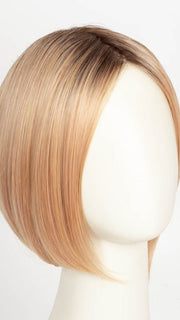 PEACH BLONDE SHADED | A soft, honey blonde that’s sun -kissed with a peach hue and radiant.
