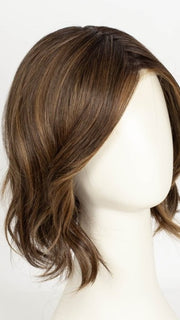 MARBLE-BROWN-R | Medium Brown Evenly Blended with Light Honey Brown With Dark Roots
