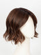 SOFT AMBER BROWN-R  | A warm rooted, amber-toned shade blending golden and red hues over a medium brown base.