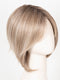 BUTTERCAKE BLONDE-R | A neutral-warm blonde blend featuring light brown, ash, and lightest blonde tones with natural-looking darker roots for added depth and realism.