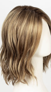 TOASTED SESAME | Medium Brown roots with overall Warm Cinnamon base and Golden Blonde highlights