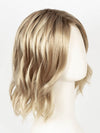 CHAMPAGNE SHADOW | Soft Dark Blonde with Platinum Highlights and Chestnut Roots