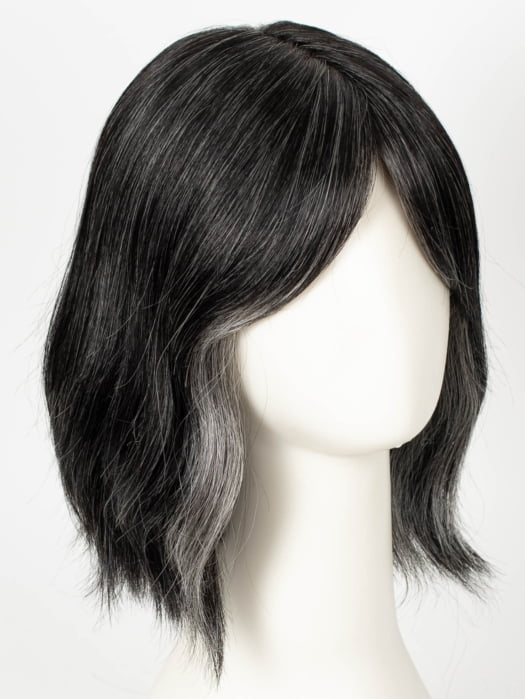 1B/60 PEPPERCORN | Soft Black blended with Pure White Grey Peppered Throughout
