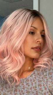 Roxie @thelovelyroxx wearing HOW PINK IS IT by HAIRDO in PINK