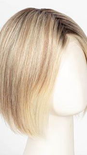 101/88/27S8 CATALINA BLONDE | Pale blonde with Pure White Natural Violet halo highlights, shaded medium brown 