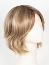 CREAMY-TOFFEE-R | Rooted Dark Blonde Evenly Blended with Light Platinum Blonde and Light Honey Blonde