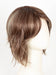SNOWY-UMBER-R | Medium Ginger Brown base with White Blond highlights