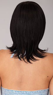 ROXIE wearing INVIGORATION by GABOR in BLACK | Black or Jet Black Hair