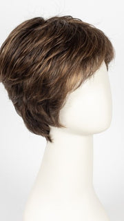 R9S+ GLAZED MAHOGANY | Warm Medium Brown with Ginger Highlights on Top
