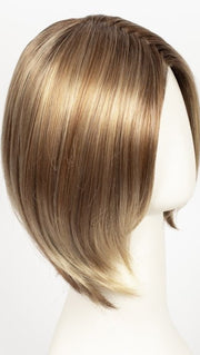 14/26S10 SHADED PRALINES N' CREAM | Light Gold Blonde & Medium Red-Gold Blonde Blend, Shaded with Light Brown