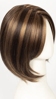 FS6/30/27 TOFFEE TRUFFLE | Brown, Medium Red-Gold, Medium Red-Gold Blonde Blend with Medium Red Gold Blonde Bold Highlights