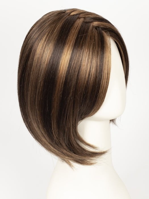 FS6/30/27 TOFFEE TRUFFLE | Brown, Medium Red-Gold, Medium Red-Gold Blonde Blend with Medium Red Gold Blonde Bold Highlights