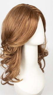 R3025 GLAZED CINNAMON | Medium Auburn with Ginger Blonde Highlights on Top 