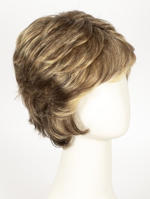 R11S GLAZED MOCHA | Warm Medium Brown with Golden Blonde Highlights on Top