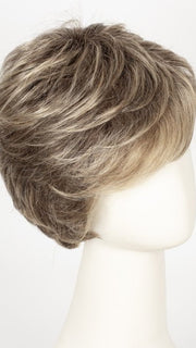 SS12/22 SHADED CAPPUCCINO | Light Golden Brown Evenly Blended with Cool Platinum Blonde Highlights and Dark Roots