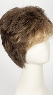 R9F26 MOCHA FOIL | Warm Medium Brown with Medium Golden Blonde Highlights Around the Face