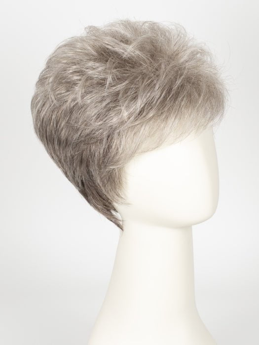 RL119G SILVER & SMOKE | Light Brown with 80% Gray in Front Gradually Blending into 50% Gray Towards the Nape