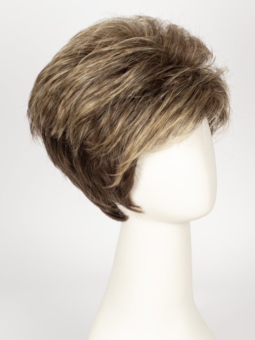 R11S+ GLAZED MOCHA | Warm Medium Brown with Golden Blonde Highlights on Top