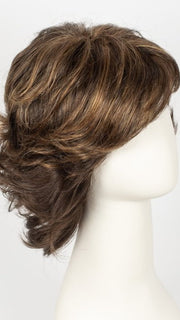 R829S GLAZED HAZELNUT | Rich Medium Brown with Ginger Highlights on Top