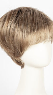 DARK SAND ROOTED | Light Brown base with Lightest Ash Brown and Medium Honey Blonde blend and Dark Roots