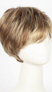 GINGER ROOTED | Light Honey Blonde, Light Auburn, and Medium Honey Blonde blend with Dark Roots