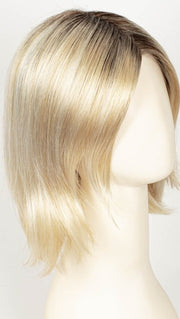 LIGHT CHAMPAGNE ROOTED 23.25.20 | Lightest Pale Blonde and Lightest Golden Blonde with Light Strawberry Blonde Blend and Shaded Roots
