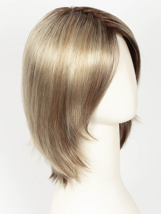 SAND MULTI ROOTED 12.22.31 | Lightest Brown and Light Neutral Blonde with Light Reddish Auburn Blend and Shaded Roots