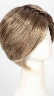 SAND ROOTED | Light Brown, Medium Honey Blonde, and Light Golden Blonde Blend with Dark Roots