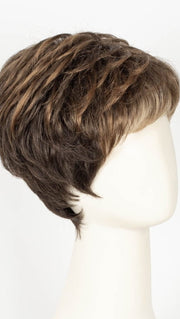 COFFEE BROWN LIGHTED 8.6.16 | Medium Brown and Dark Brown with Medium Blonde Blend with Highlights Throughout and Concentrated in the Front
