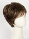 HAZELNUT ROOTED | Medium Brown base with  Medium Reddish Brown and Copper Red highlights and Dark Roots