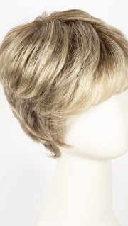 SANDY BLONDE ROOTED | Medium Honey Blonde, Light Ash Blonde, and Lightest Reddish Brown blend with Dark Roots