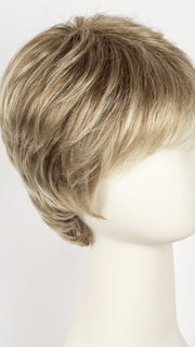 CHAMPAGNE ROOTED | Light Beige Blonde,  Medium Honey Blonde, and Platinum Blonde blend with Dark Roots