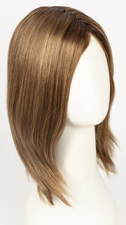 MOCCA ROOTED | Medium Brown, Light Brown, and Light Auburn blend and Dark Roots