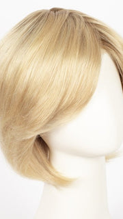 CHAMPAGNE ROOTED | Light Beige Blonde,  Medium Honey Blonde, and Platinum Blonde blend with Dark Roots