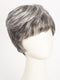SALT/PEPPER MIX | Light Natural Brown with 75% Gray,  Medium Brown with 70% Gray and Pure White Blend